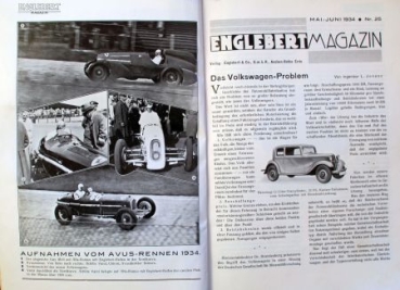 "Englebert Magazin" Tire-Magazine 1934 (6070)